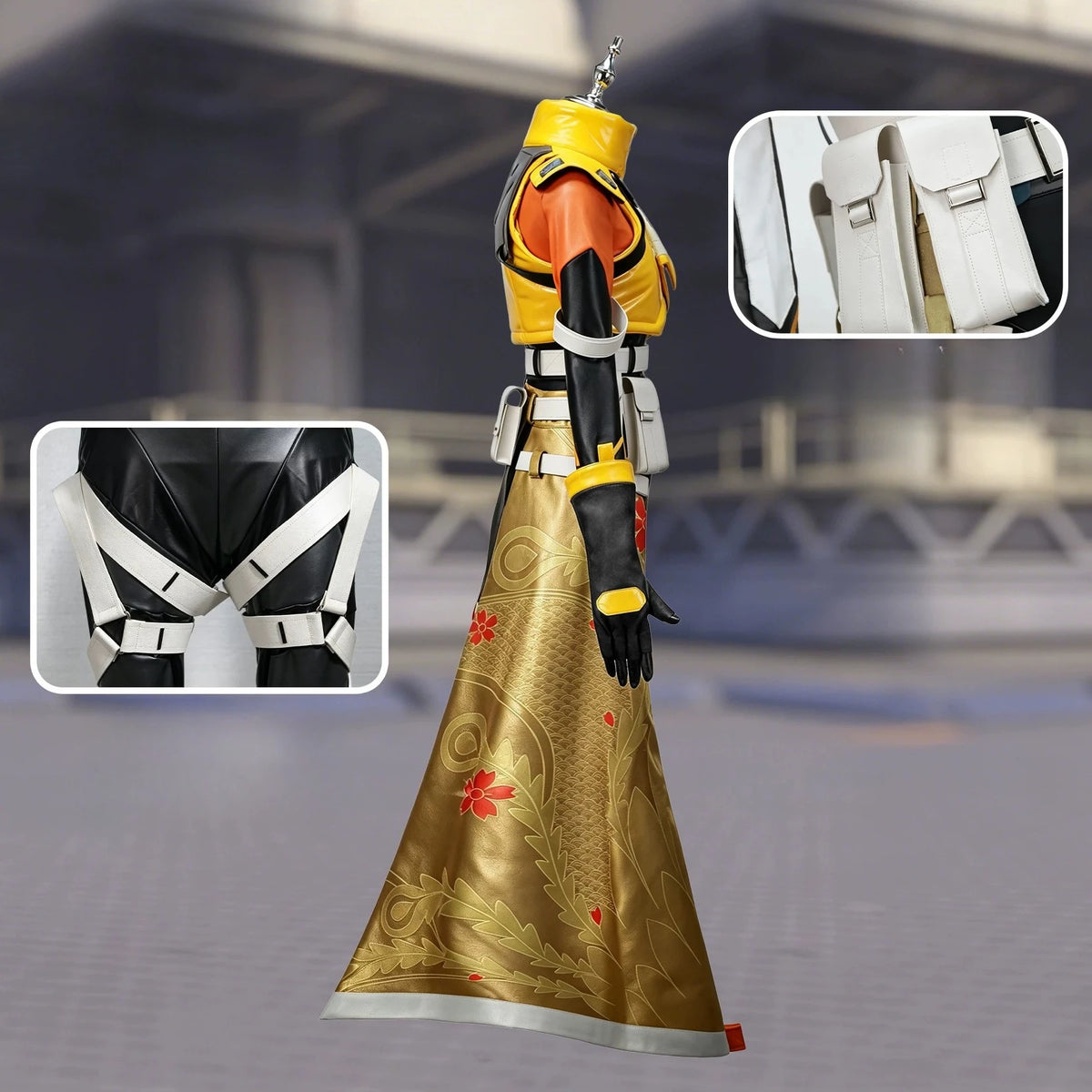 Overwatch Kiriko Phoenix Cosplay Costume Full Set