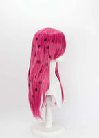 Perruque rose pour cosplay de Diavolo de JoJo's Bizarre Adventure : Golden Wind 