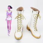KPop Demon Hunters Zeoy Cosplay Boots White Shoes Custom Made