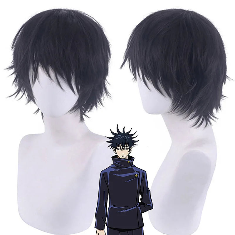 Jujutsu Kaisen Cosplay Wig Set For Yuji Itadori Megumi Fushiguro Toge Inumaki Suguru Geto Gojo Satoru