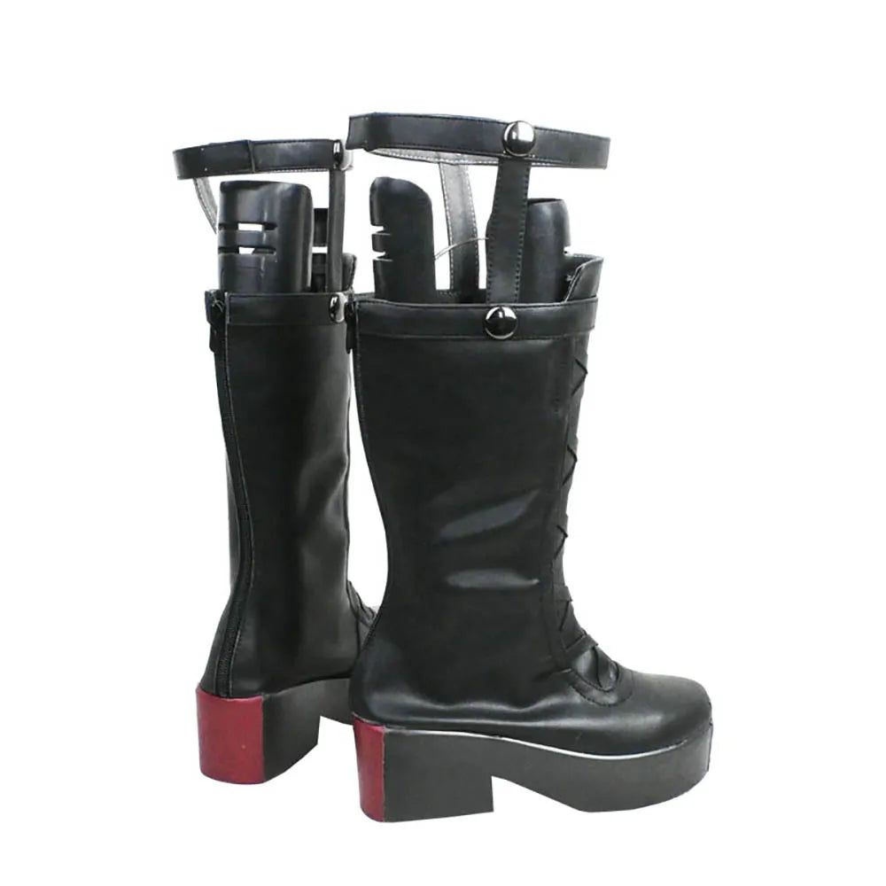 Zenless Zone Zero Corin Wickes Cosplay Boots Black Shoes