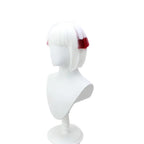 Jujutsu Kaisen Rimen Cosplay Wig White Red Short Hair