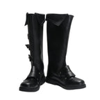 Arknights Ulpianus Cosplay Shoes Black Boots Custom Made