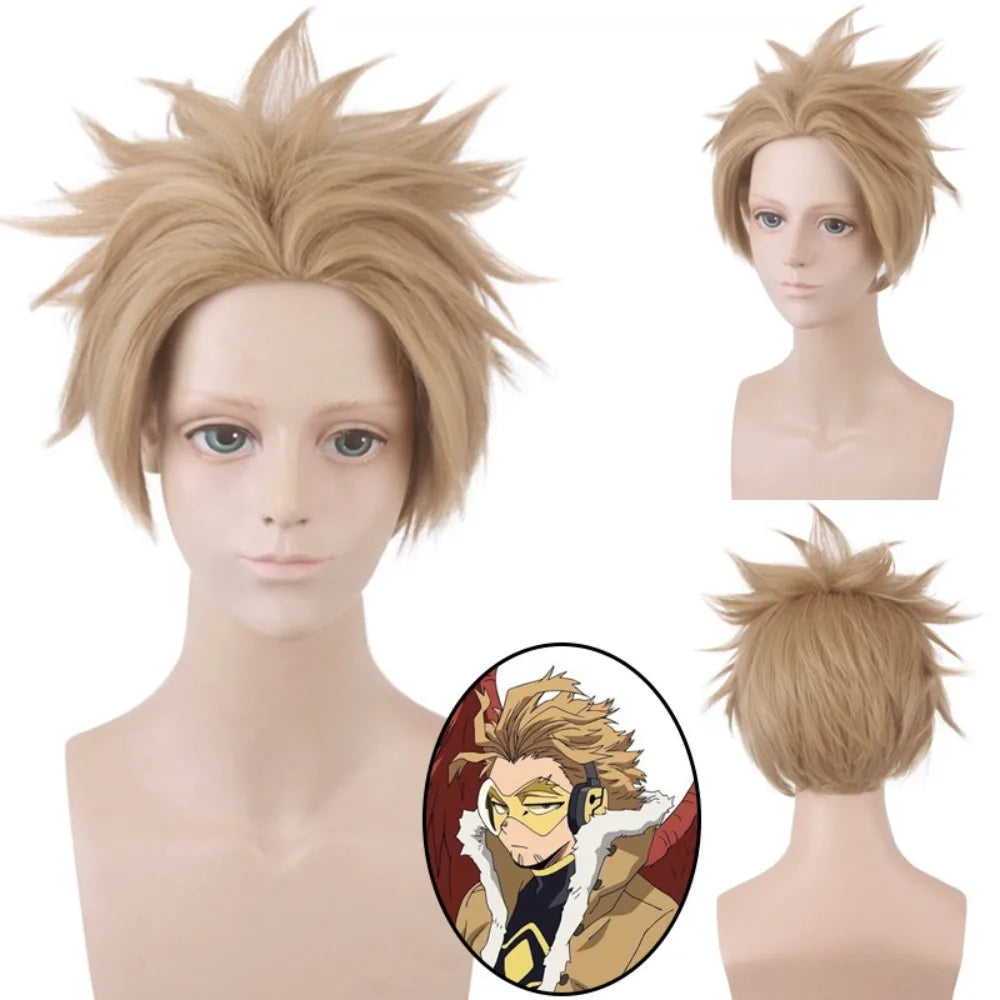 My Hero Academia Cosplay Wig Set for Shoto Todoroki Aizawa Tsuyu Asui Himiko Toga Character Costume Hair