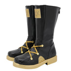 Final Fantasy XIV G'raha Tia Cosplay Boots Black Shoes