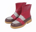 Fire Emblem Roy Cosplay Shoes Red Boots Custom Made