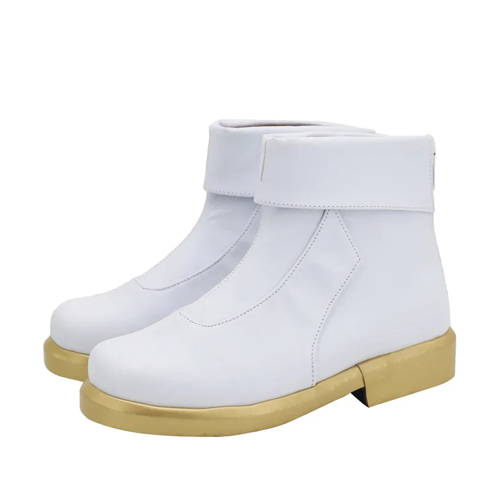 Jujutsu Kaisen Toge Inumaki Cosplay Boots White Shoes