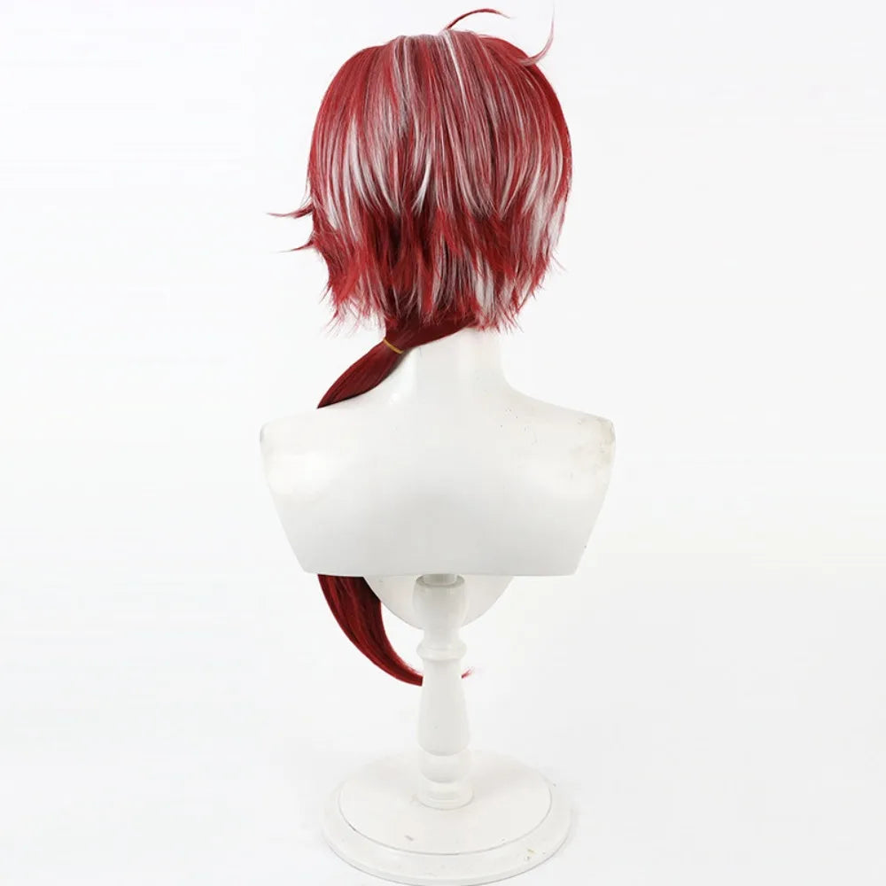 Arknights Bellone Cosplay Wig Mixed Color Hair