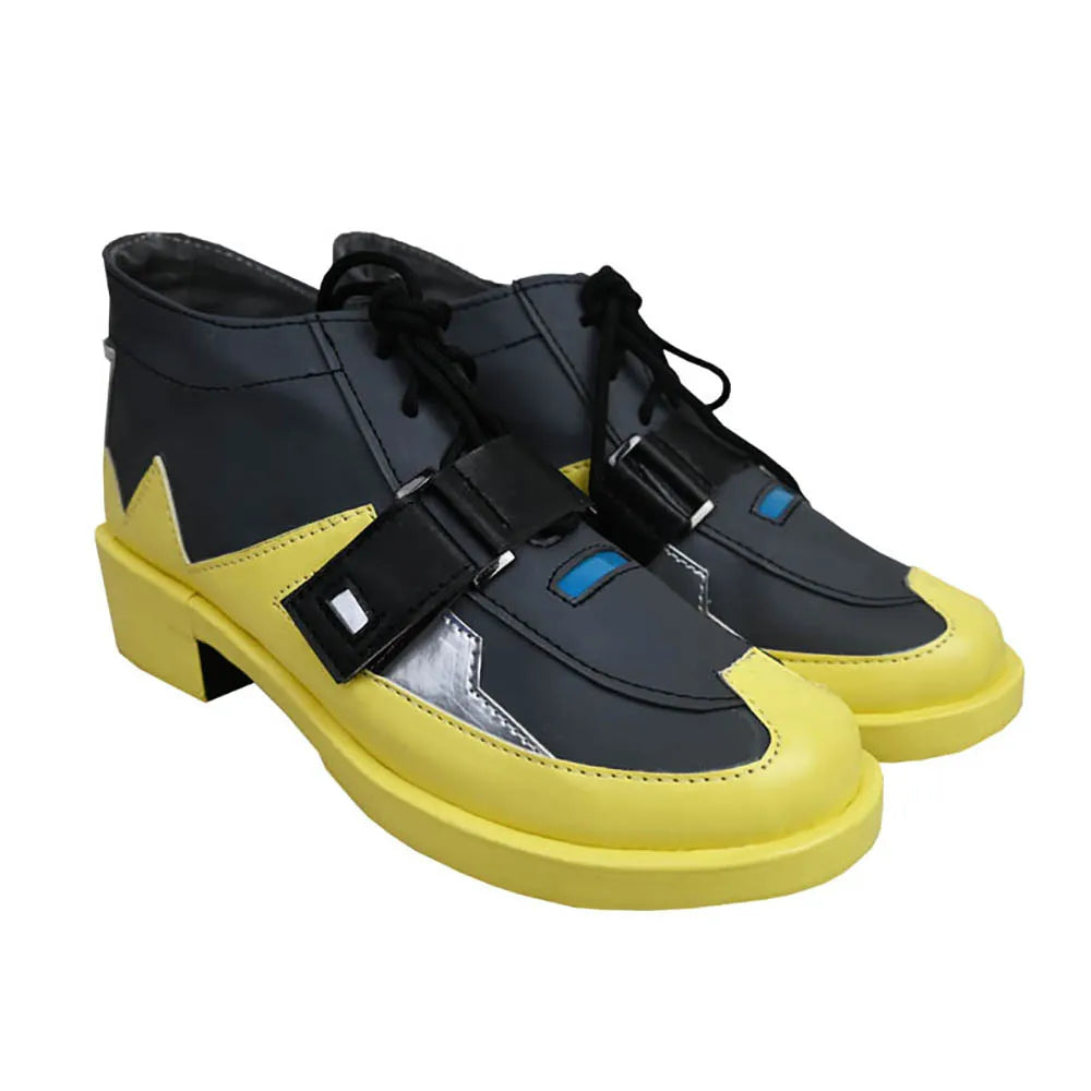 Zenless Zone Zero Asaba Harumasa Cosplay Shoes Black Boots