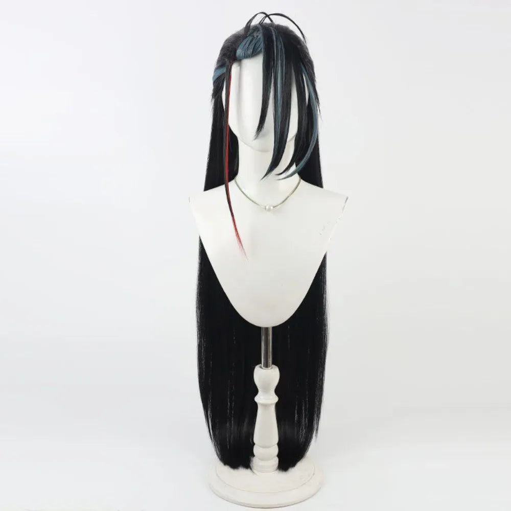 FGO Kondou Isami Cosplay Wig Black Gradient Hair