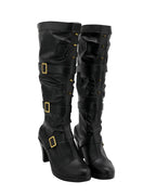 Danganronpa V3 Miu Iruma Cosplay Boots High Heel Black Shoes