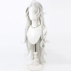 FGO Solomon Cosplay Wig Silver Long Straight Hair