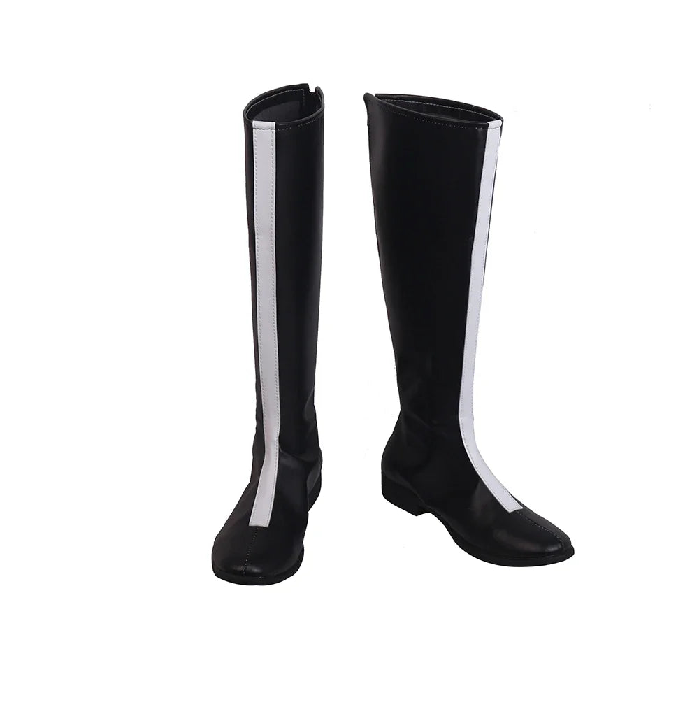 Black Clover Magna Swing Cosplay Boots Black Shoes Custom Made