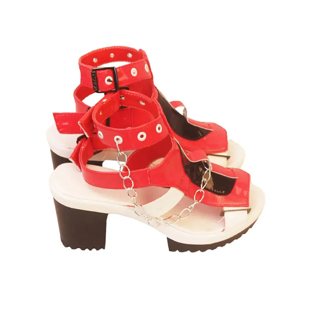 Nikke Goddess of Victory Cosplay Shoes Custom High Heel Sandals