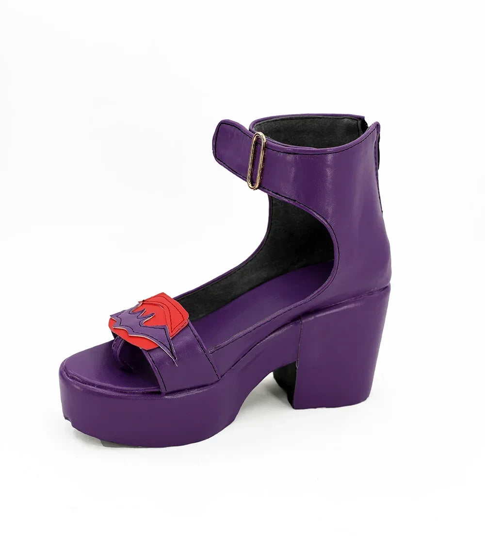 Fate Grand Order Osakabehime Cosplay Boots Purple Shoes