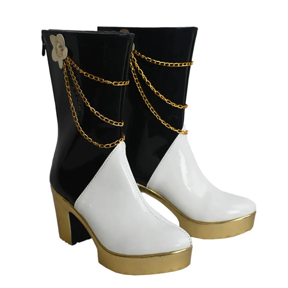 Chaussures de cosplay Mira de K-Pop Demon Hunters, bottes à talons hauts personnalisées, toutes tailles 