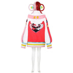 One Piece Uta Cosplay Costume Full Set, Outfit Wig Prop