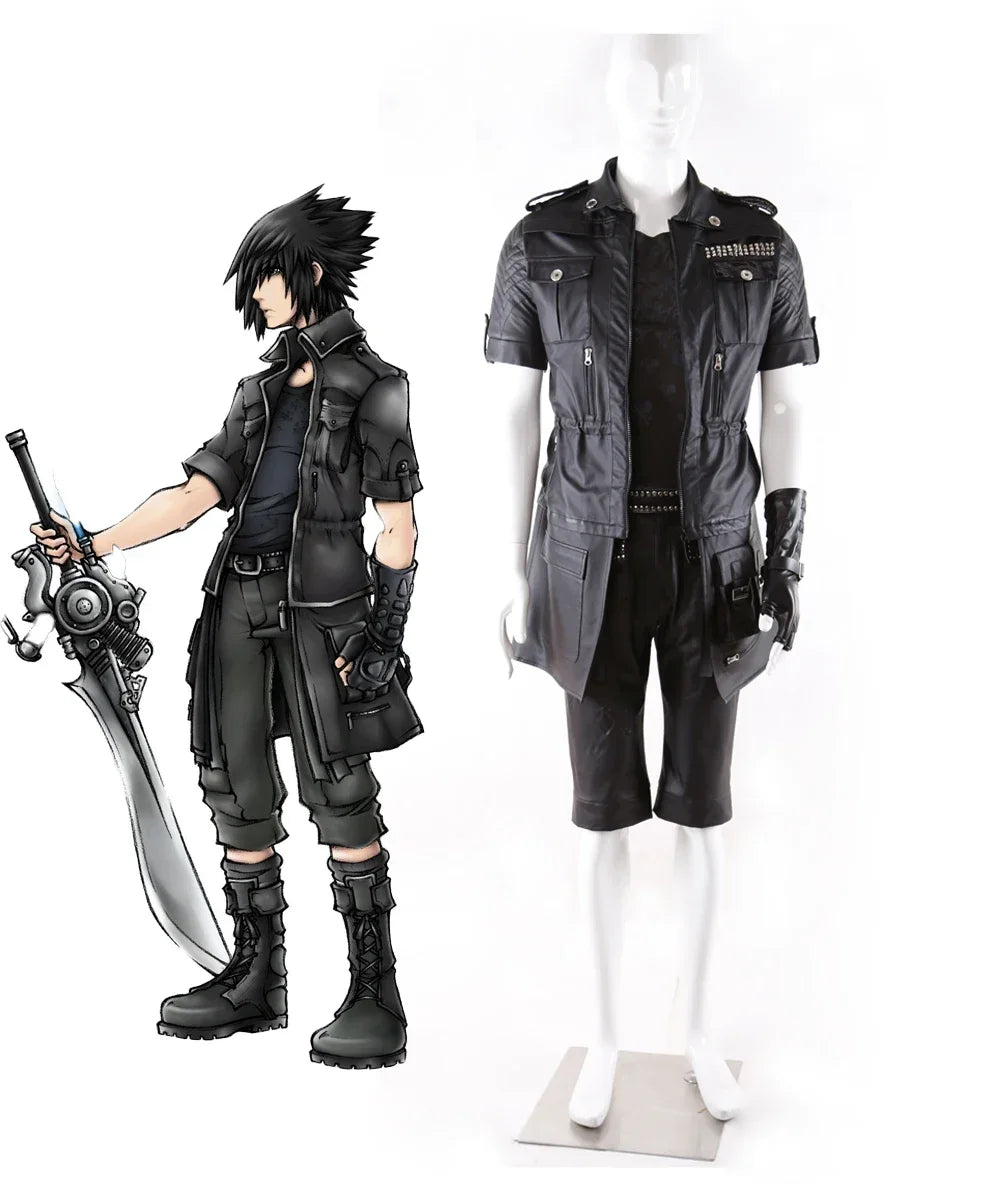 Final Fantasy 15 Noctis Lucis Caelum Cosplay Costume Full Set