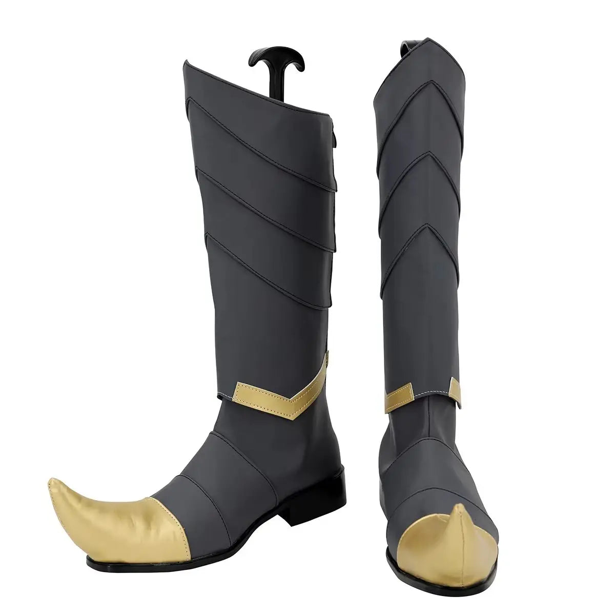 LOL Ruined King Viego Cosplay Boots Grey Shoes