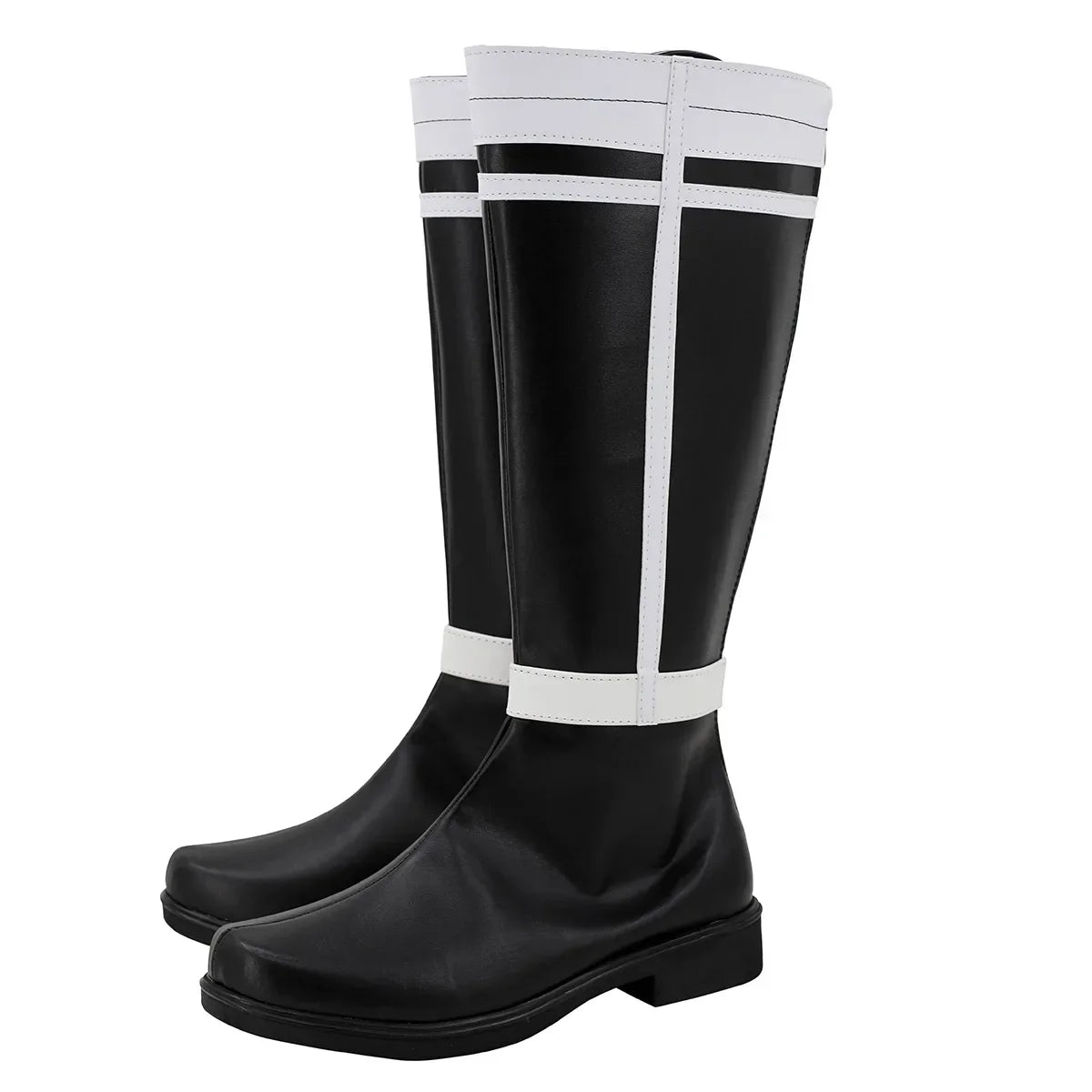 Frieren Beyond Journey's End Himmel Cosplay Boots Black Shoes
