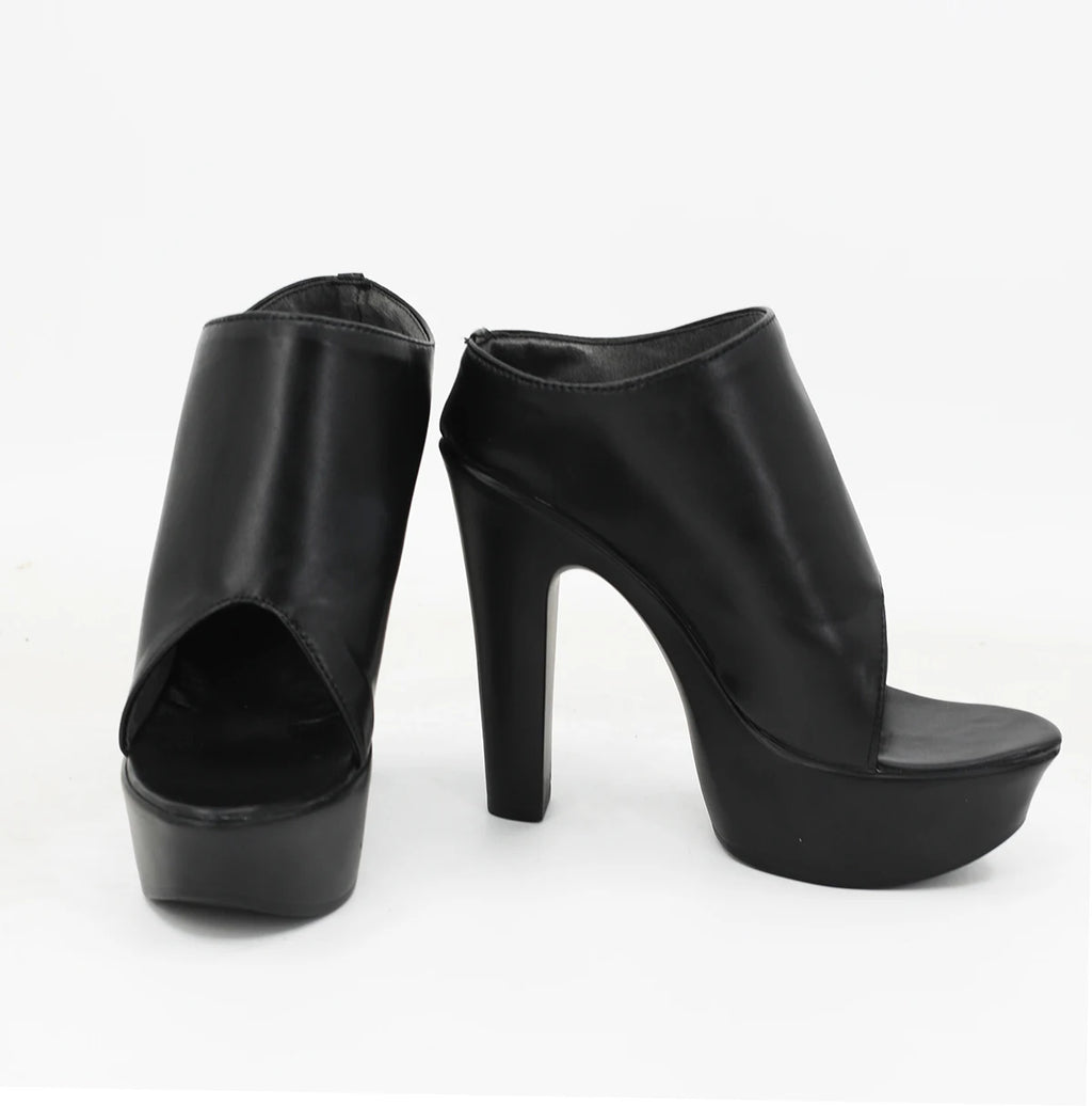 Chaussures de cosplay Nier A2 YoRHA personnalisées, bottes de combat 2B, taille personnalisée