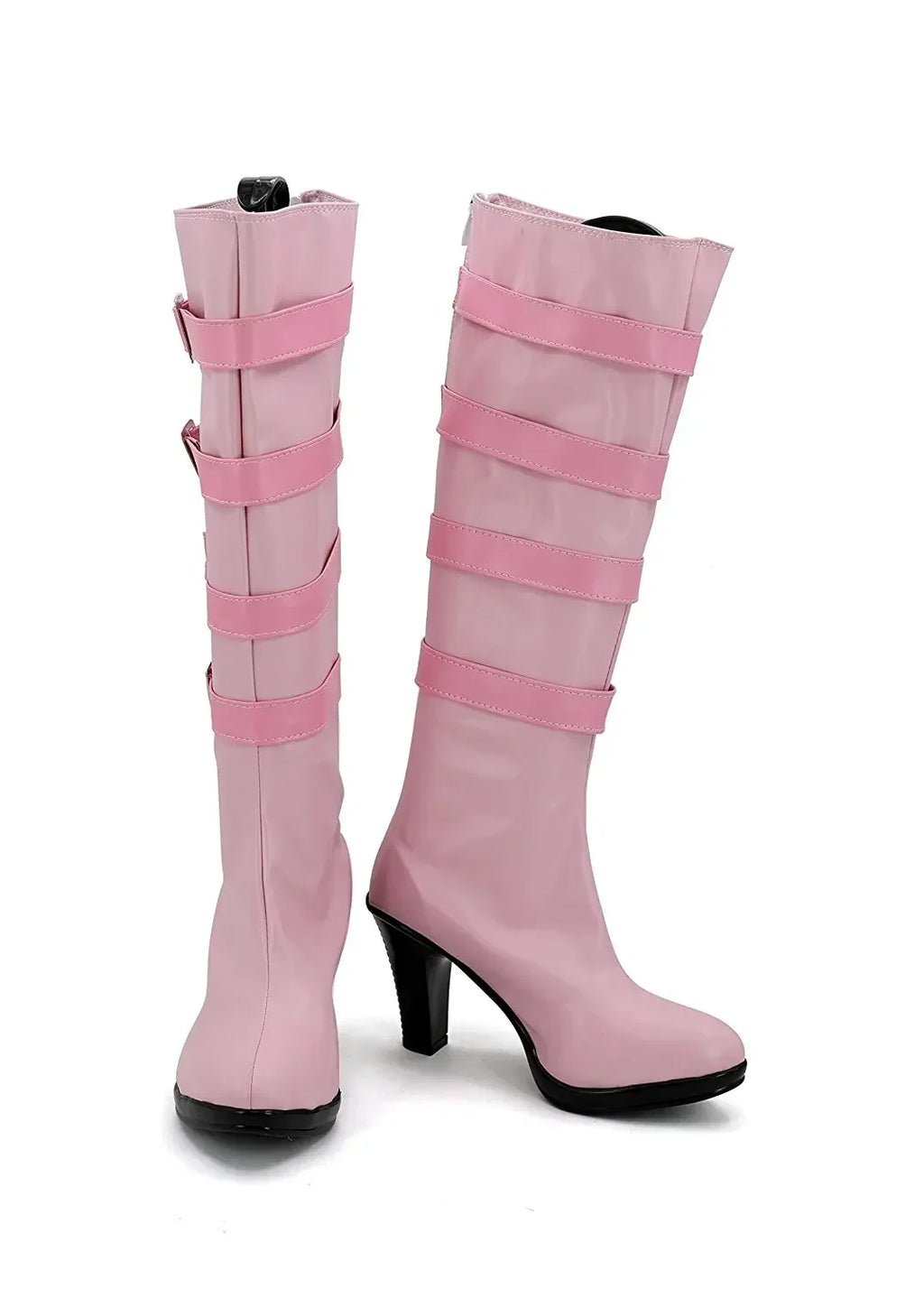 Custom Made Danganronpa 3 Ruruka Ando Pink High Heel Cosplay Boots | MiDicosplay