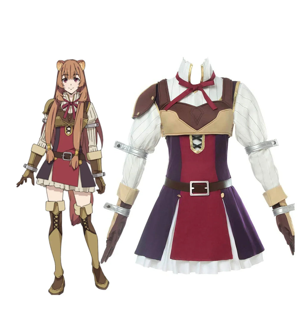 The Rising of the Shield Hero Raphtalia Dress Cosplay Costume