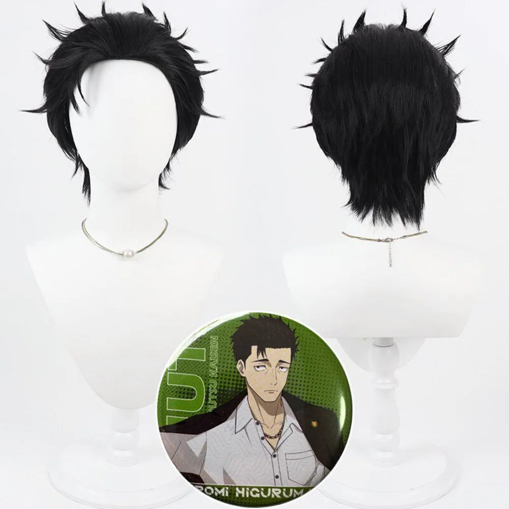 Jujutsu Kaisen Higuruma Hiromi Cosplay Wig Black Short Hair