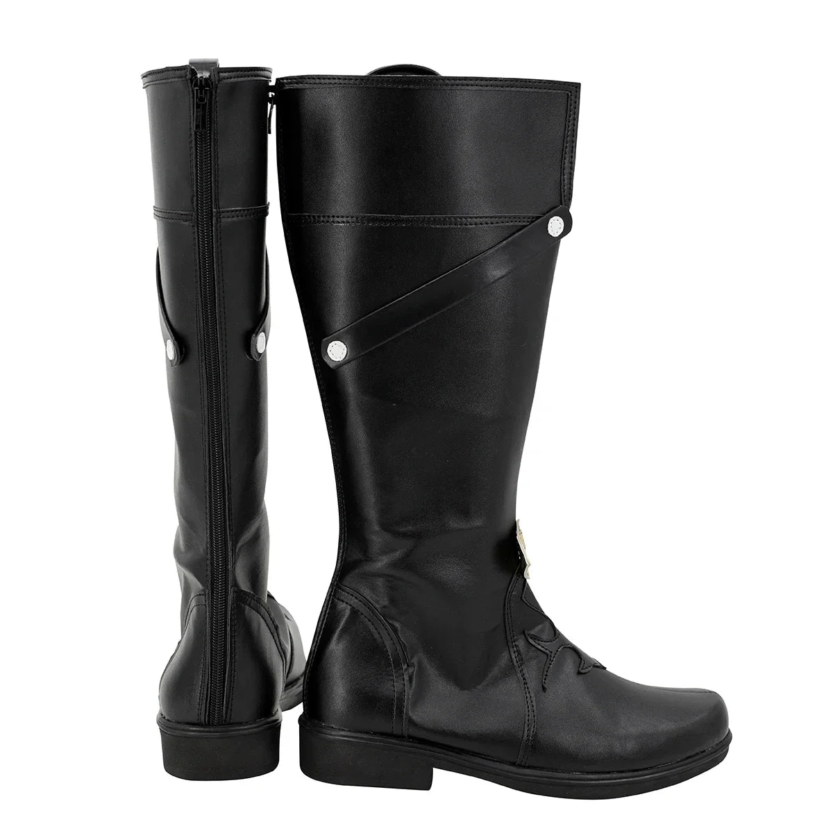 Honkai Star Rail Luocha Cosplay Boots Black Shoes