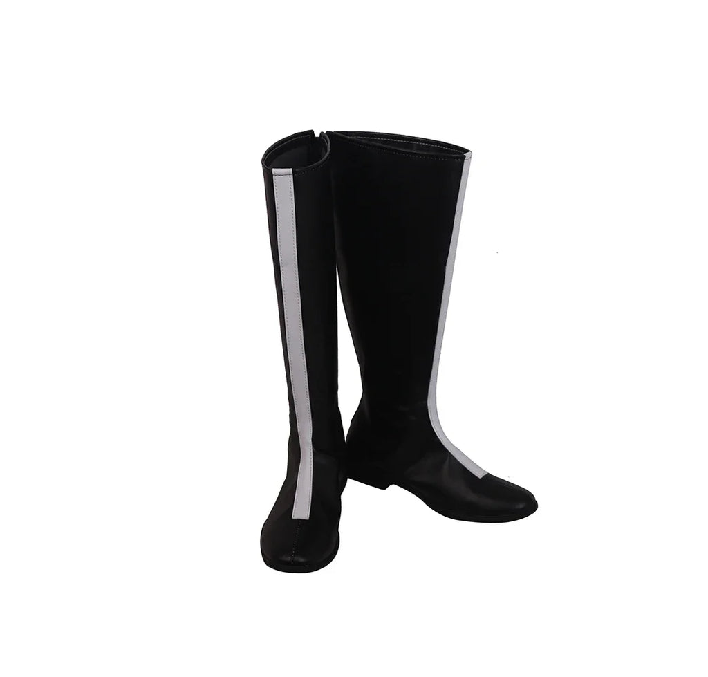 Black Clover Magna Swing Cosplay Boots Black Shoes Custom Made