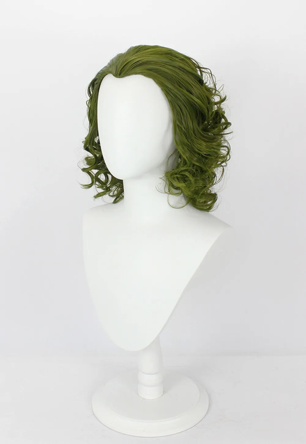 Arthur Fleck Joker Cosplay Wig Joaquin Phoenix Movie Green Slicked Back Hair