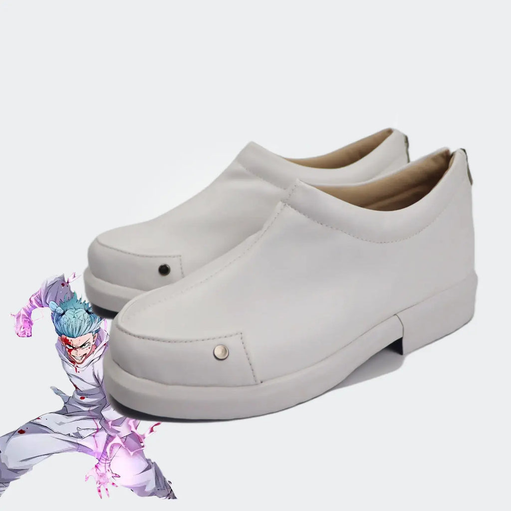 Jujutsu Kaisen Hajime Kashimo Cosplay Boots Grey Shoes
