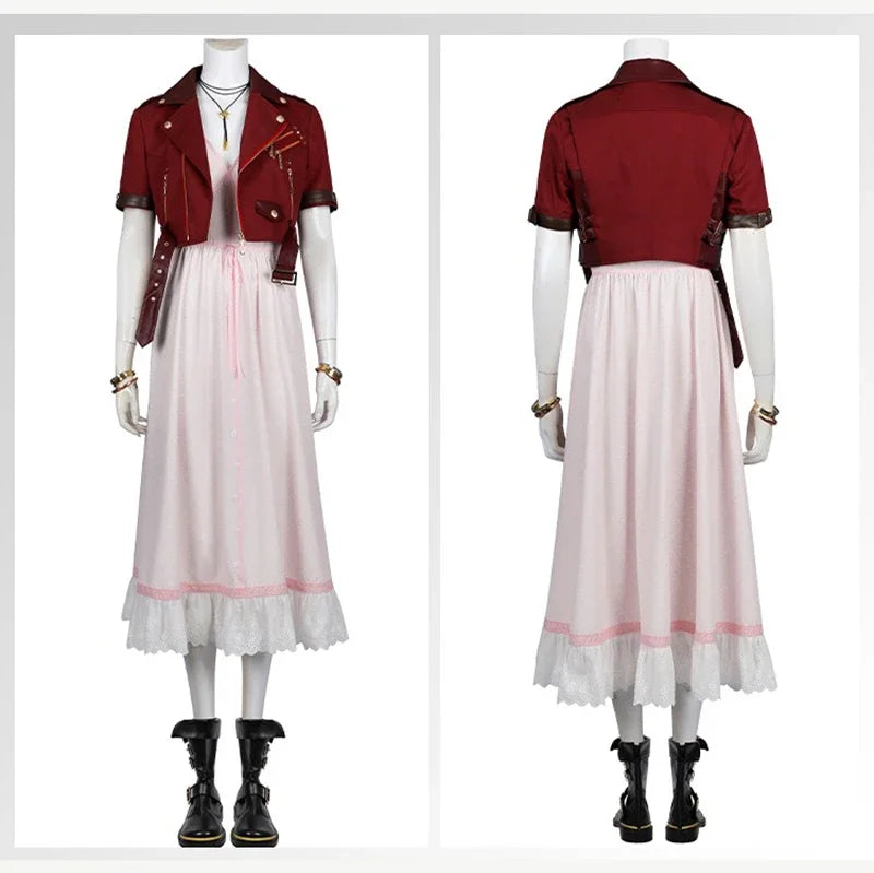 Final Fantasy7 Remake Aerith Gainsborough Cosplay Costume