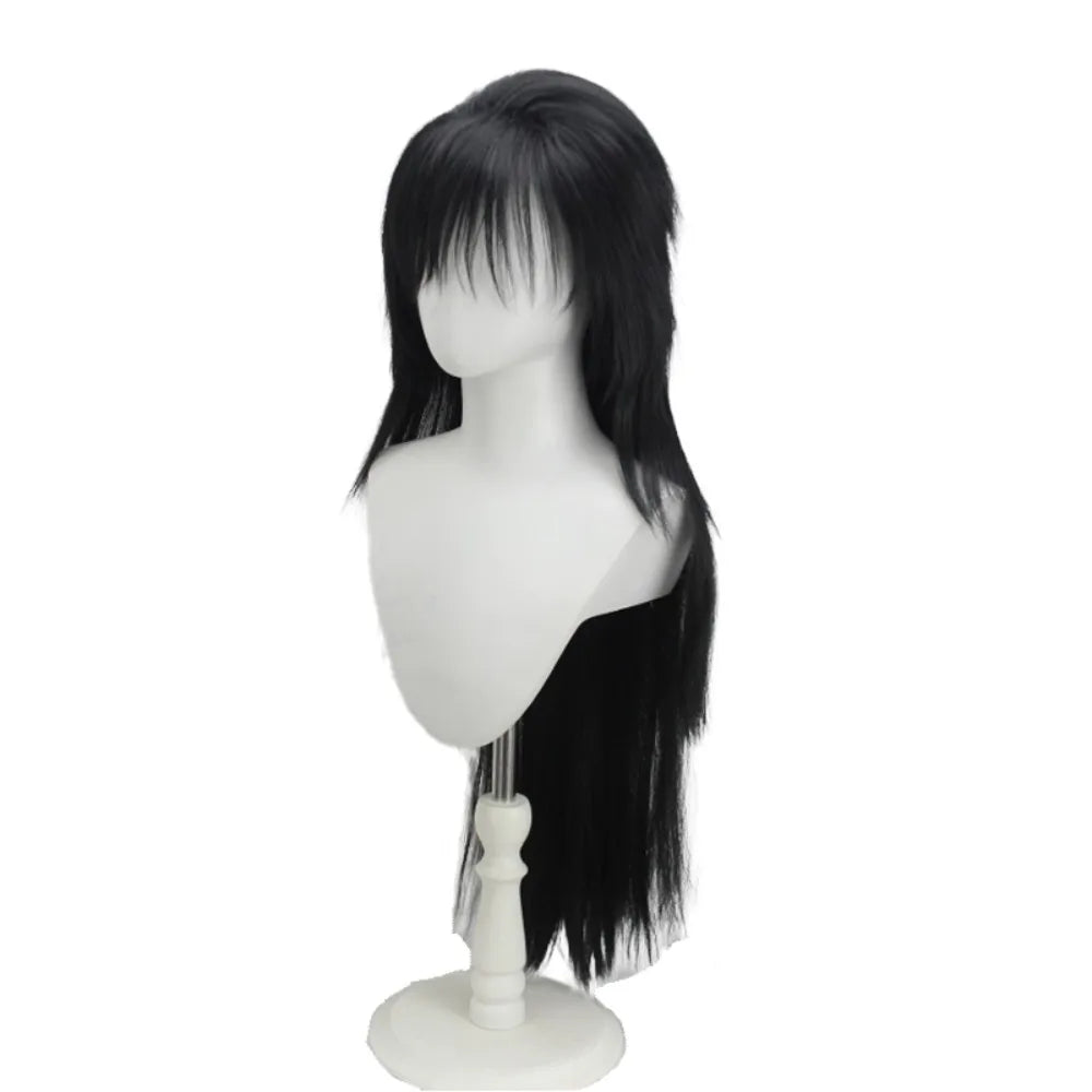 Final Fantasy 7 Vincent Valentine Cosplay Wig Black Long Straight Hair
