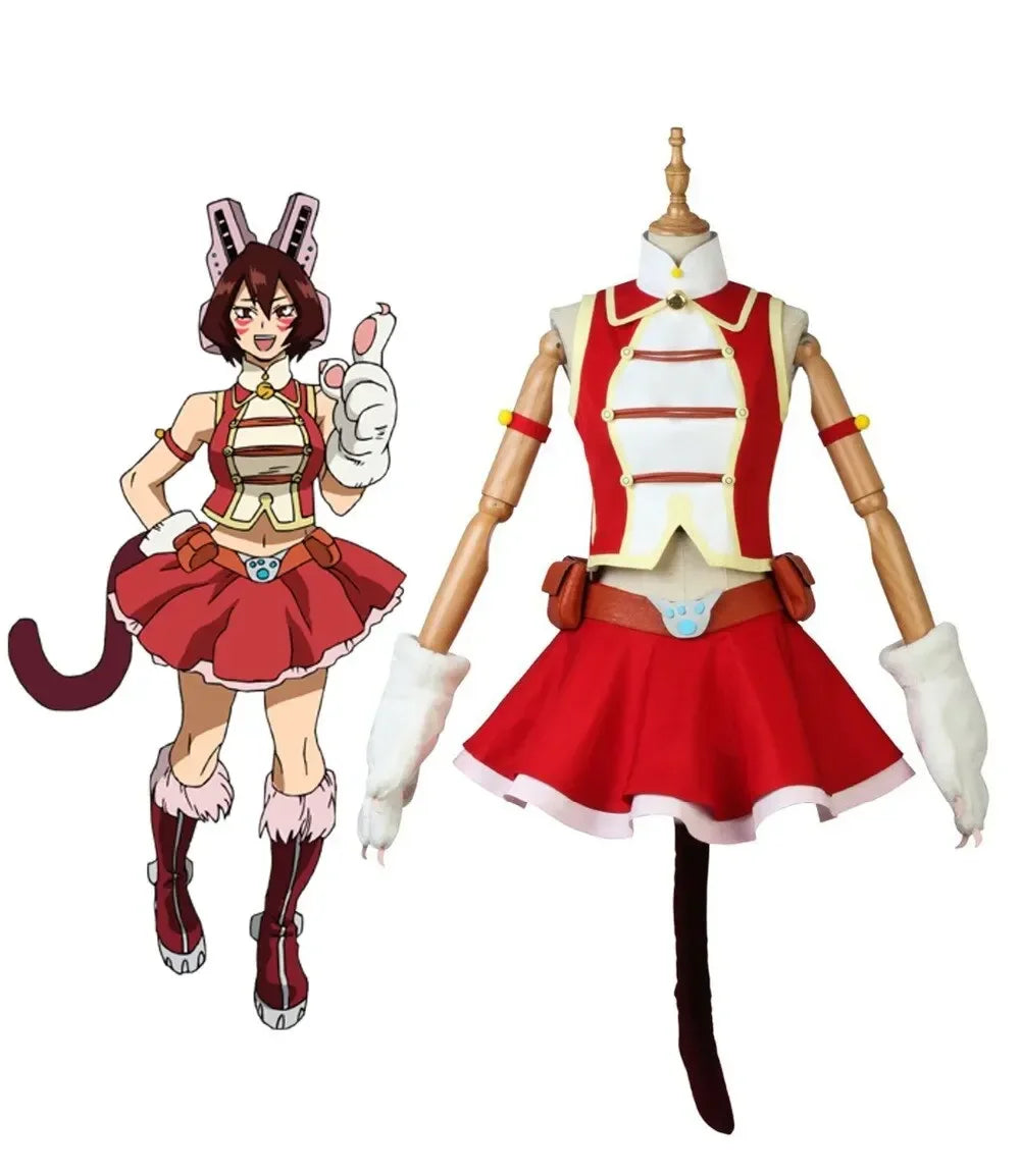 My Hero Academia Pussycats Mandalay Shino Sosaki Cosplay Costume