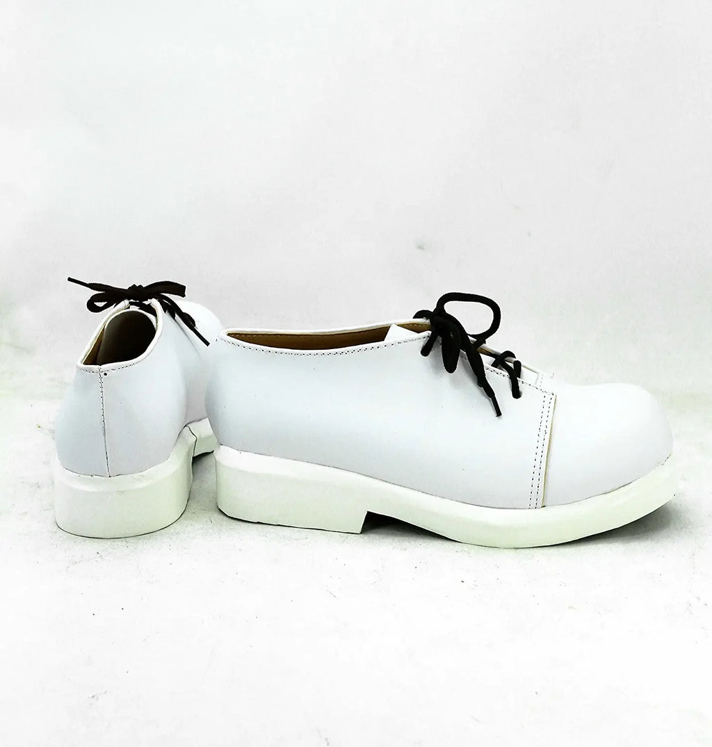 Danganronpa Ibuki Mioda Cosplay Shoes White Boots
