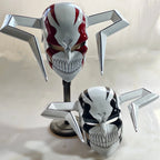 Masque Full Hollow d'Ichigo de Bleach avec cornes de taureau détachables 