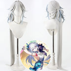 Honkai Star Rail Yao Guang Cosplay Wig Silver White Hair