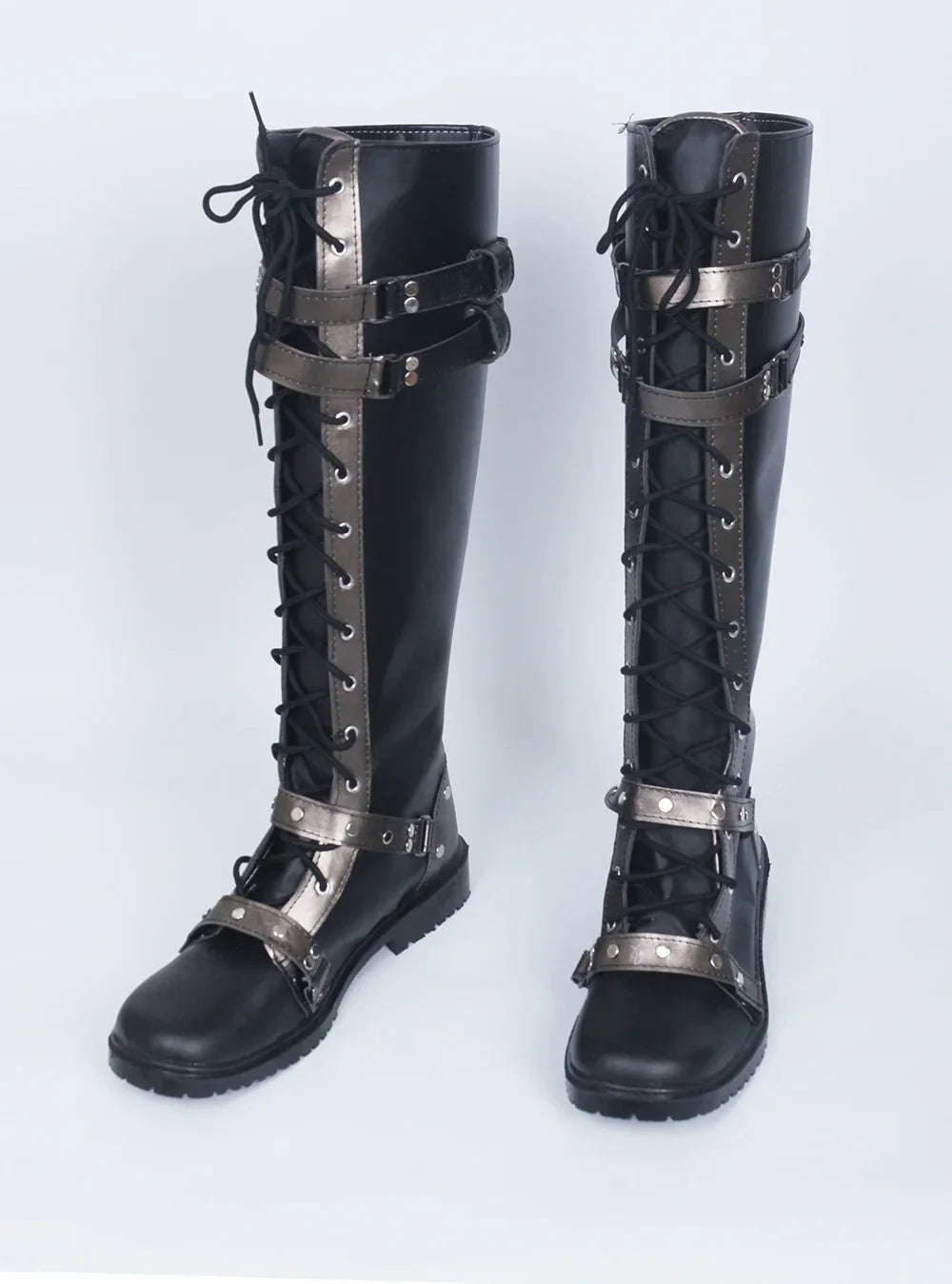 Kingsglaive Final Fantasy XV Nyx Ulric Cosplay Boots Black Shoes
