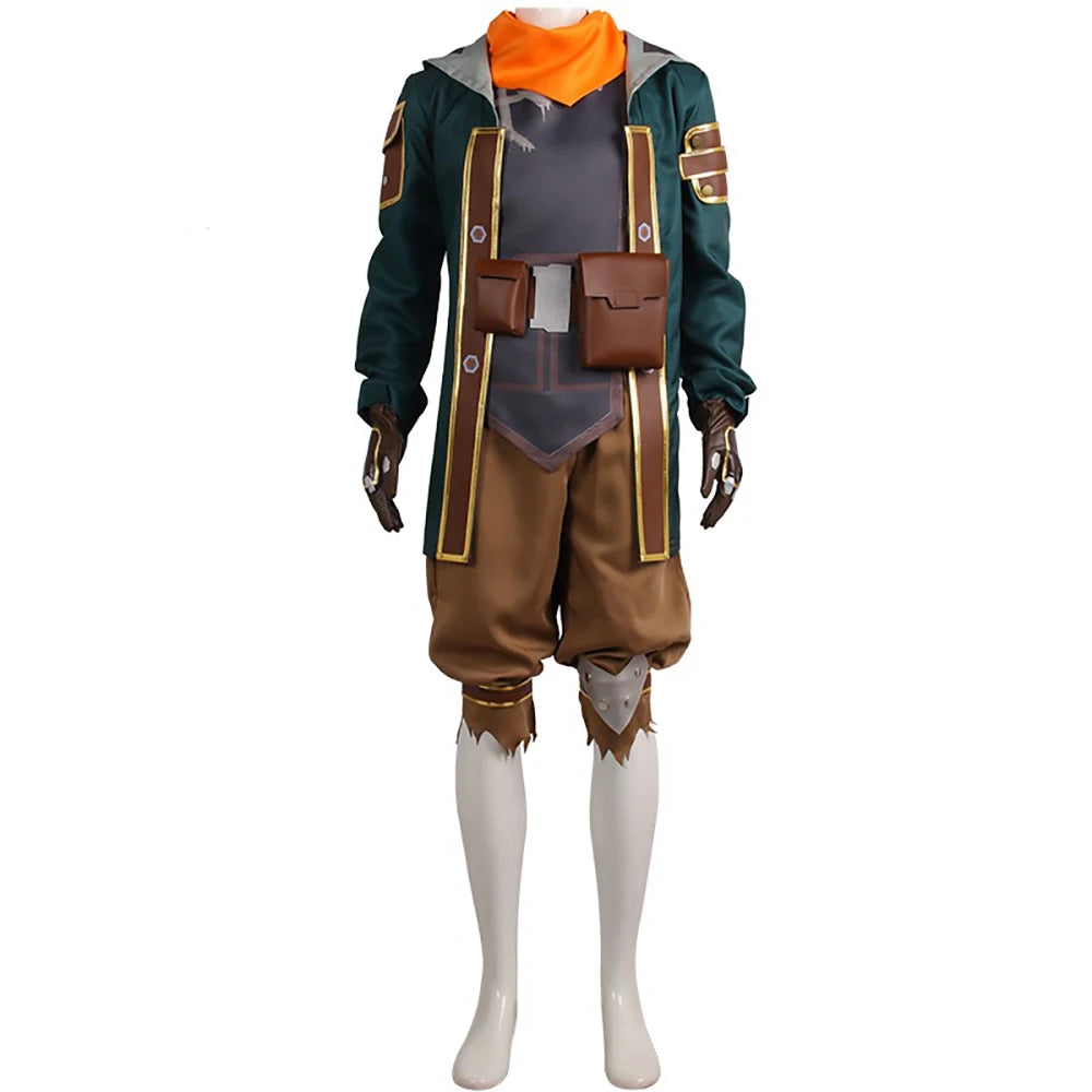LOL Ekko Guardians of the Future Full Set Cosplay Costume