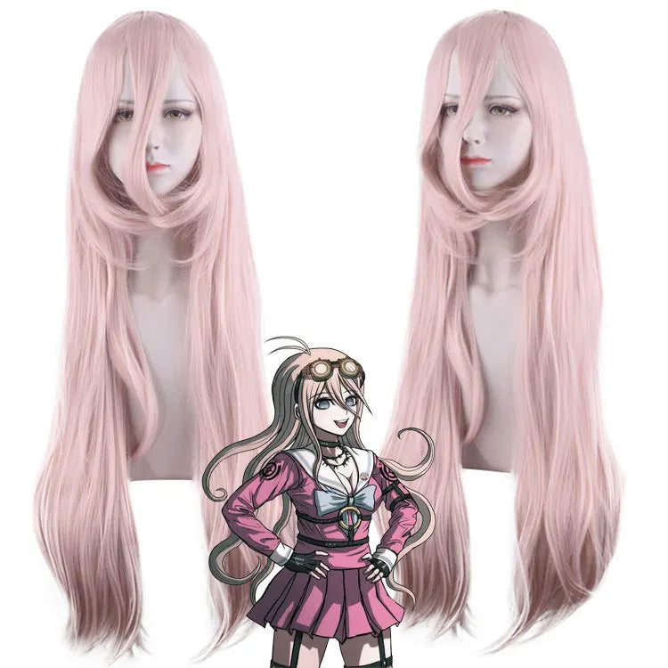 Danganronpa Cosplay Wig Set for Hiyoko Saionji Monomi Akane Owari Monaca Towa Monokuma Hair