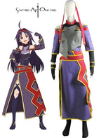 Sword Art Online Rosario Cosplay Costume Yuuki Konno Mother's Outfit