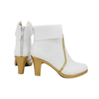 Fate Grand Order FGO Aesc the Savior Cosplay Boots Custom White Shoes