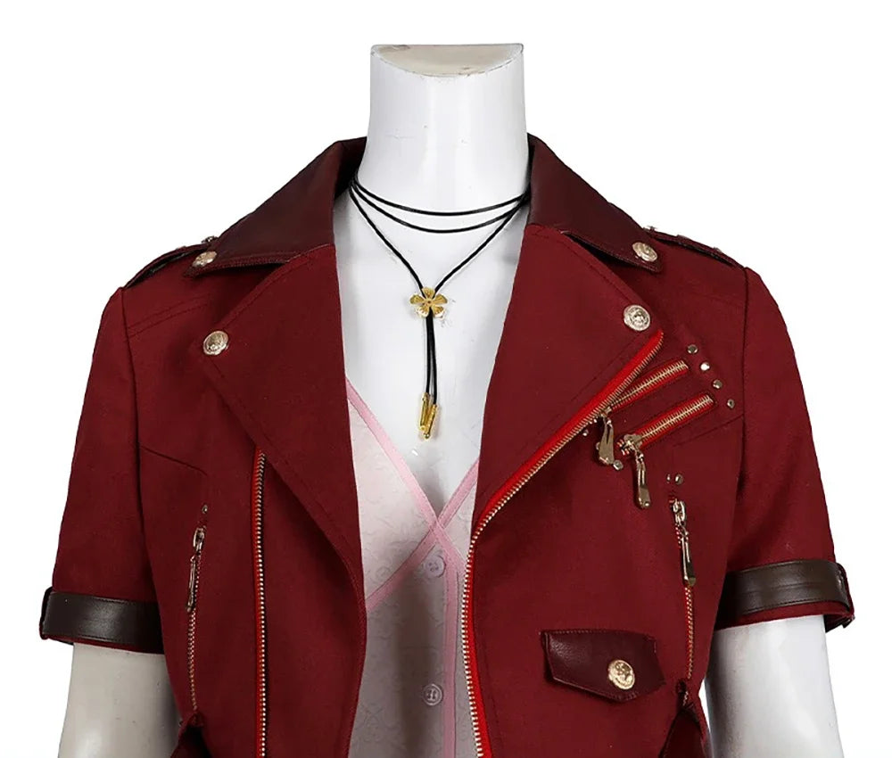 Final Fantasy7 Remake Aerith Gainsborough Cosplay Costume