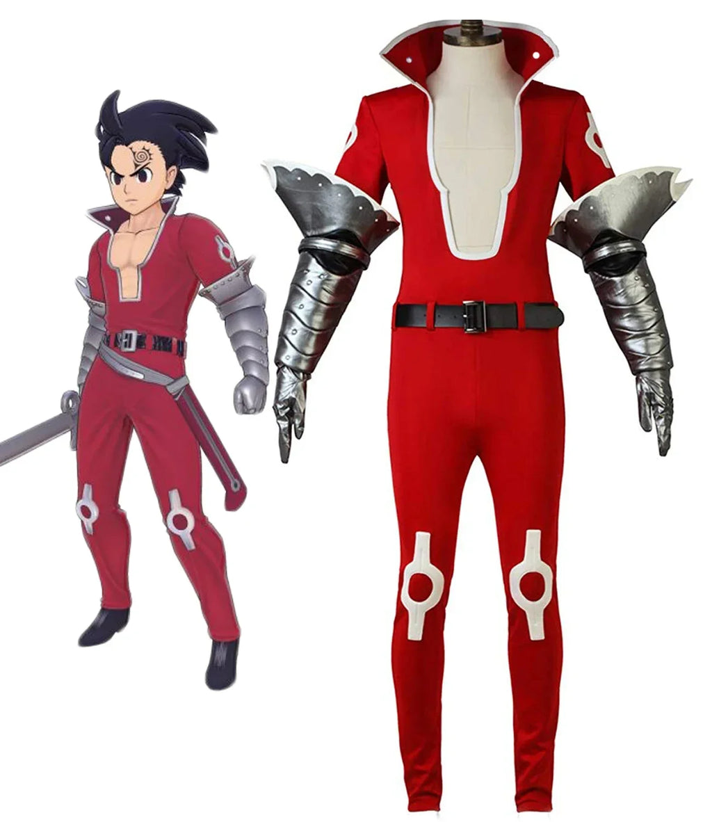 The Seven Deadly Sins Zeldris Cosplay Costume Full Set