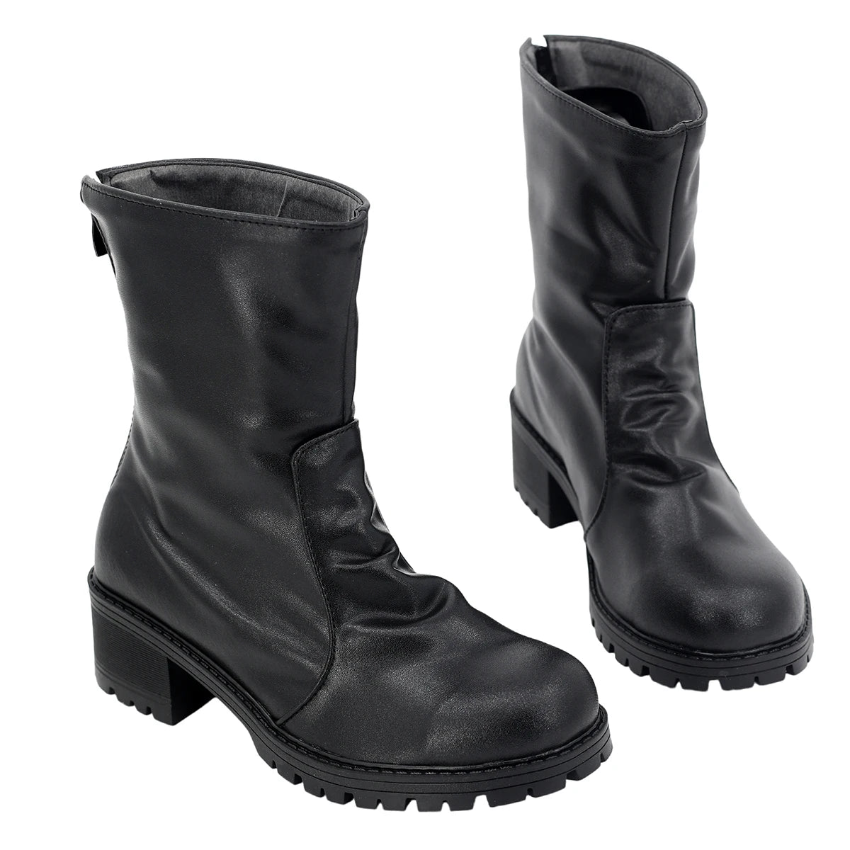 Final Fantasy XIV Little Ladies Day Cosplay Shoes Black Boots