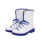 Final Fantasy NT Dissidia Locke Cole Cosplay Boots White Shoes
