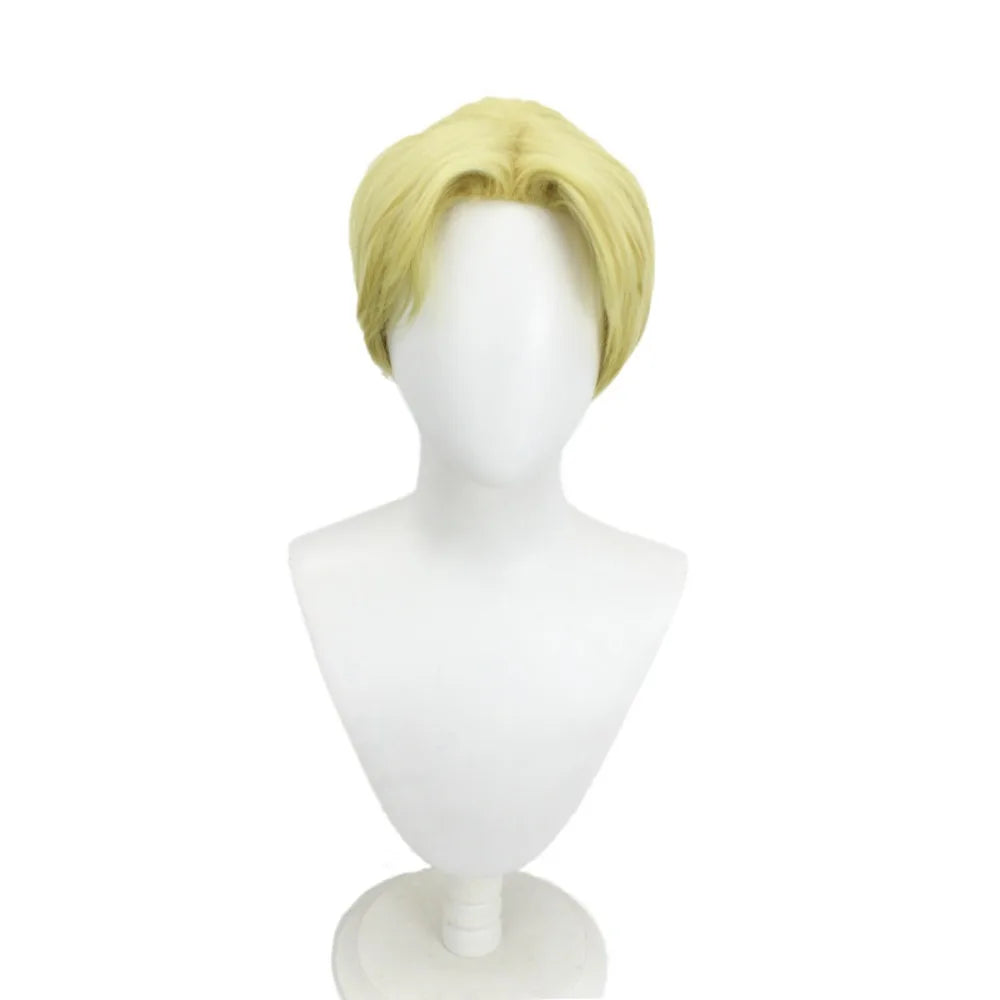 Attack on Titan Final Season Zeke Yeager Cosplay Wig Golden Hair