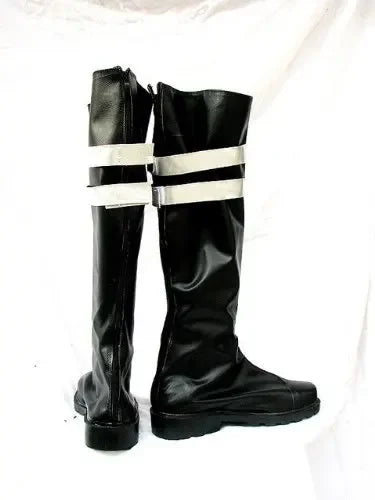 Final Fantasy 7 Sephiroth Cosplay Boots Long Black Shoes