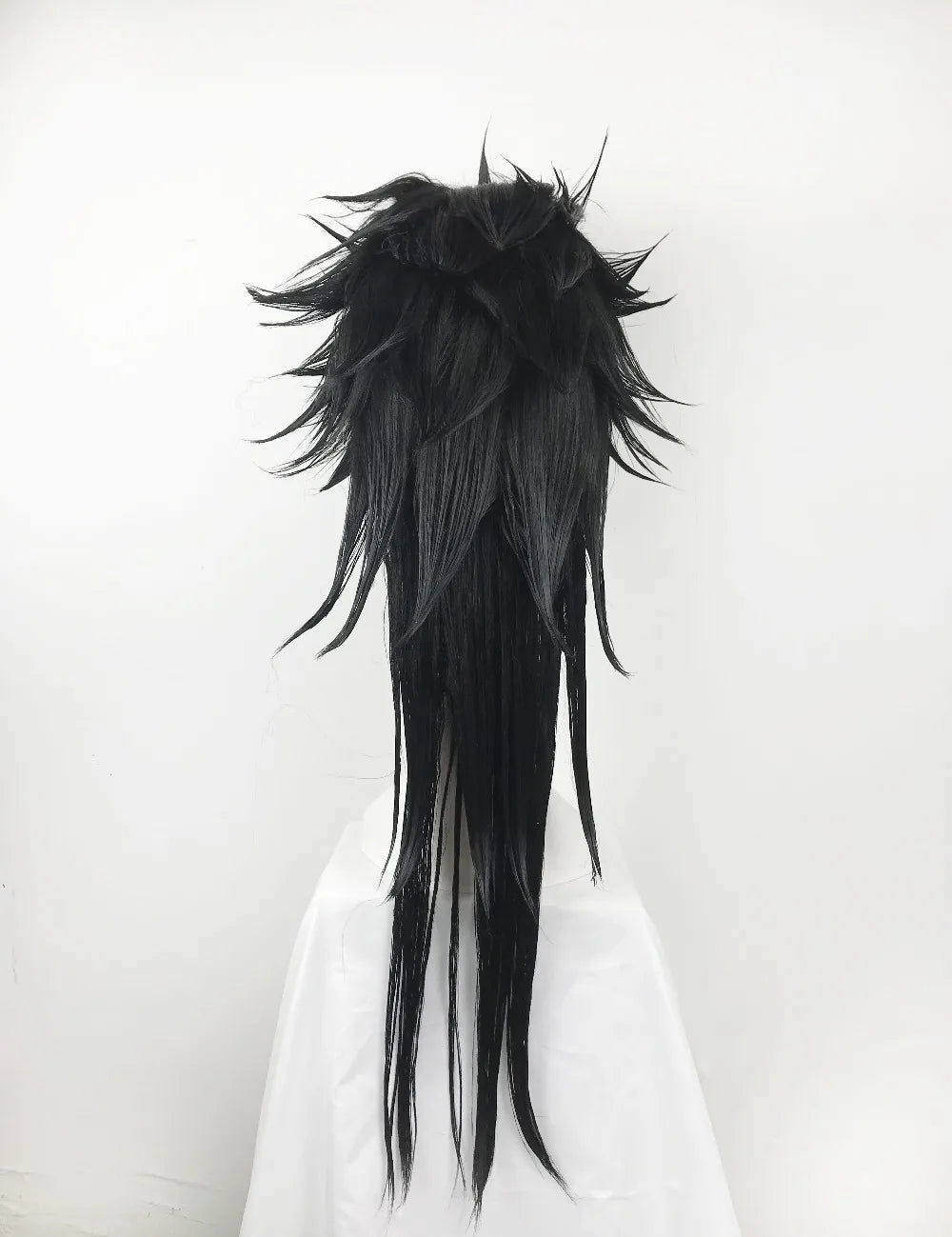 Fairy Tail Gajeel Redfox Cosplay Wig Black Spiky Anime Hair | MiDicosplay